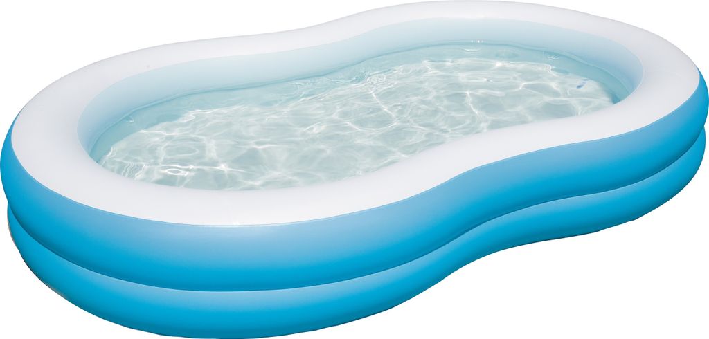 Bestway Family Pool Lagune 262 x 157 x 46 cm