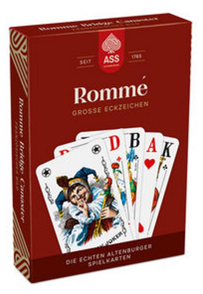 Senioren Rommé, französisches Bild Produktbild 