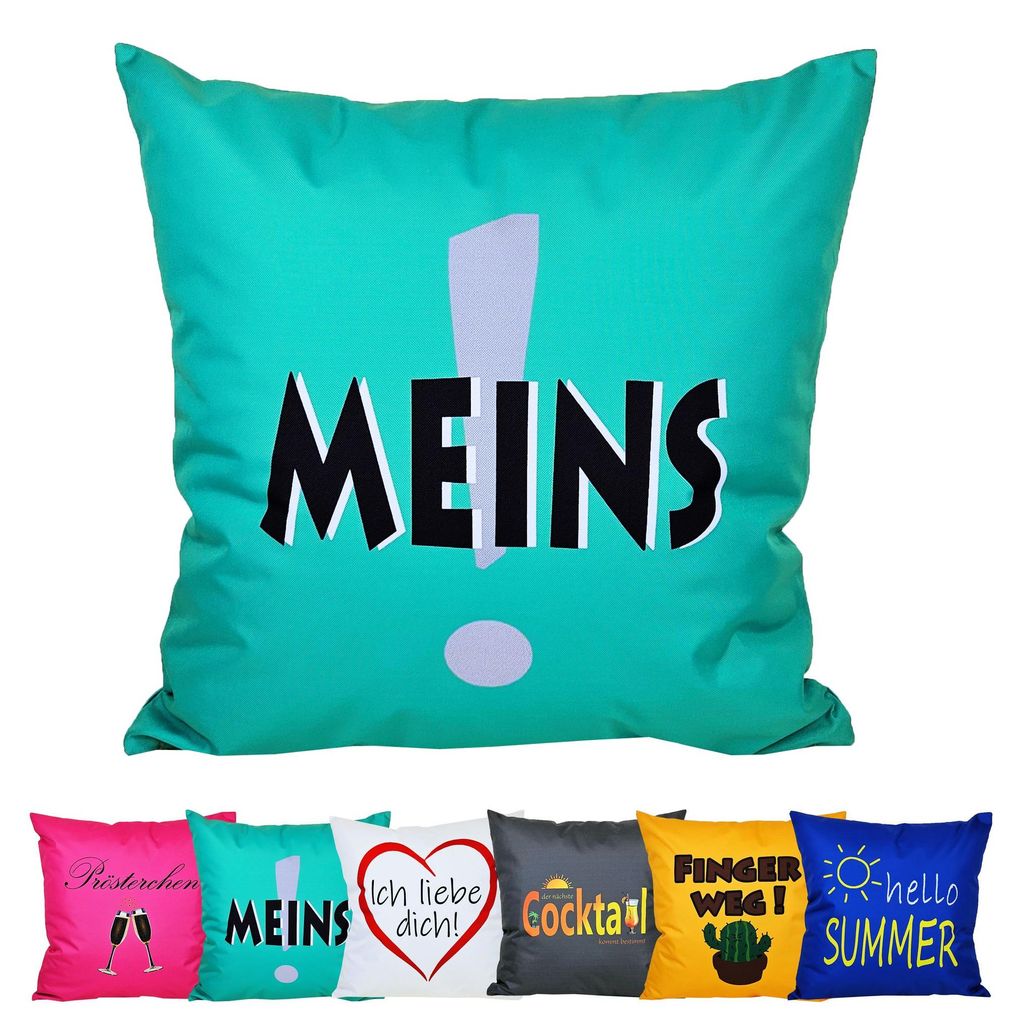 JACK 50x50cm Motiv Outdoor Lounge Kissen Dekokissen inkl. Produktbild 