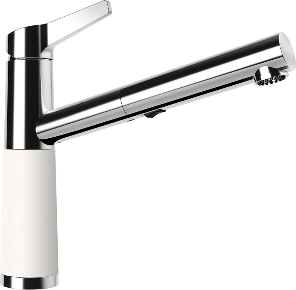 SCHOCK Armatur SC-510 in POLARIS mit Zugauslauf / CRISTADUR