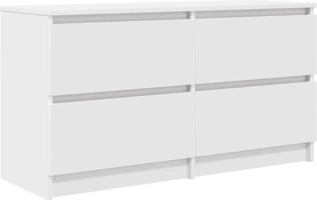 mobile TV vidaXL bianco 100x35x54 cm materiale a base di Immagine del prodotto 