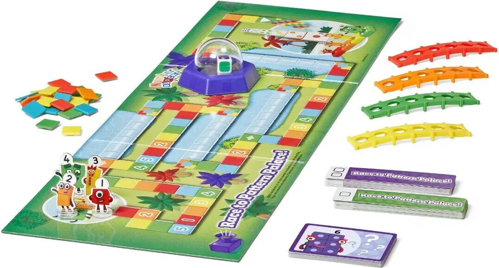 Jeu de société éducatif Numberblocks Race to Pattern Palace Anglais - 4