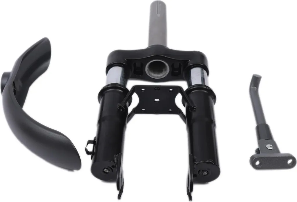Fourche suspendue pour trajets pendulaires et tout-terrain avec béquille