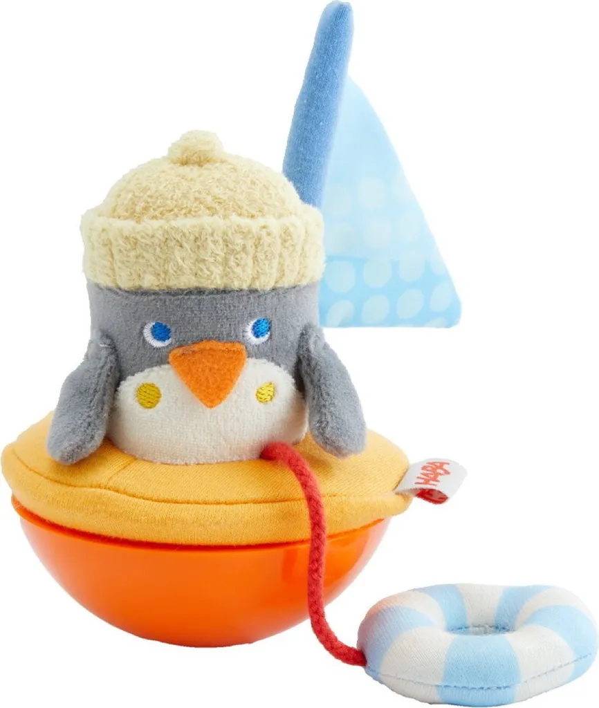 Jouet d'Éveil pour Tapis de Sol Pingouin HABA Aide à la Motricité Bébé