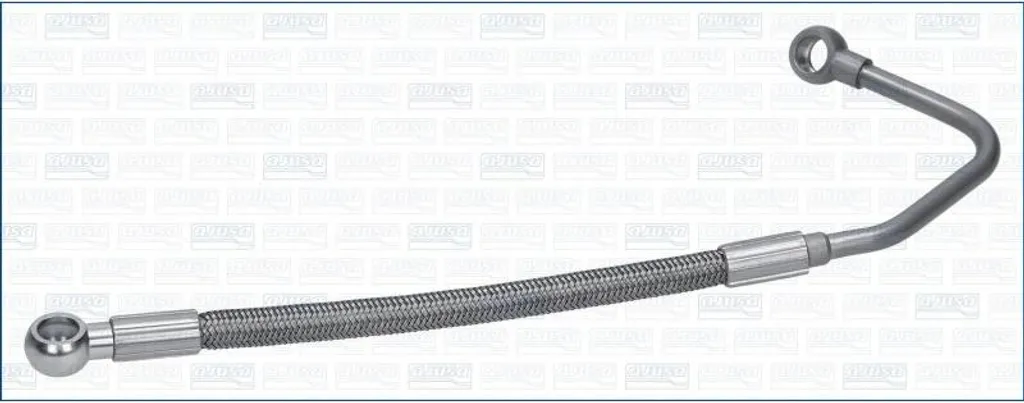 Conduite Lubrification Turbo Giulietta 11- Acier Inoxydable Renforcé