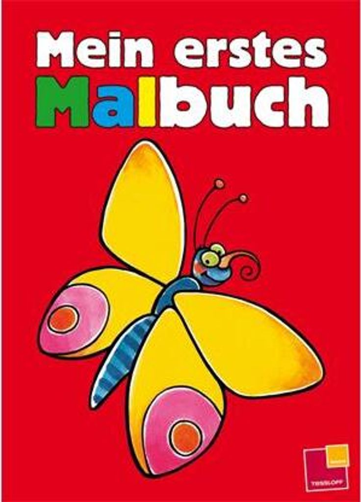 Mein erstes Malbuch (rot)