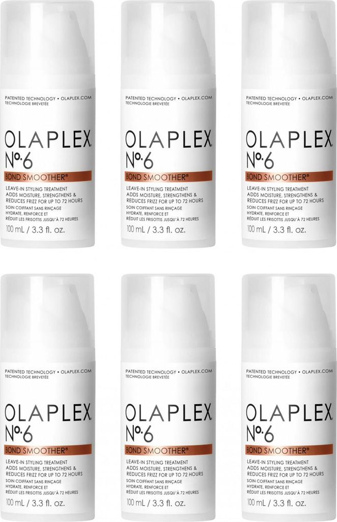 OLAPLEX No. 6 Bond Smoother hochkonzentrierte Stylingcreme 6x100 ml