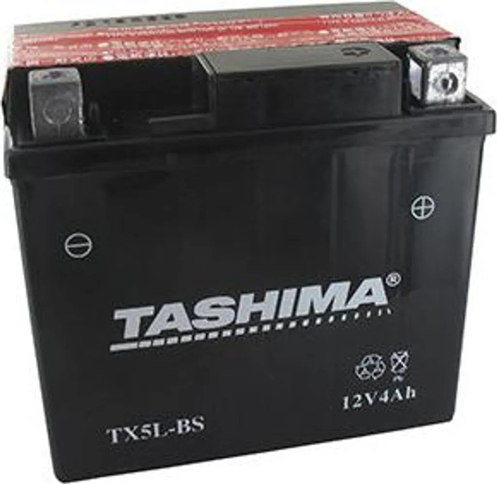 Batterie de Démarrage 12V 4Ah pour Moto Scooter et Quad avec Acide Inclus