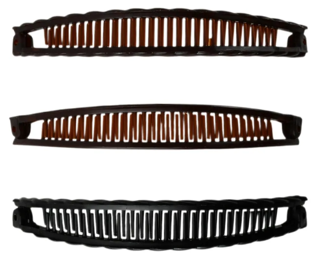 Barrette Banane pour Cheveux Fins : Stop aux Coiffures qui Glissent Lot 3