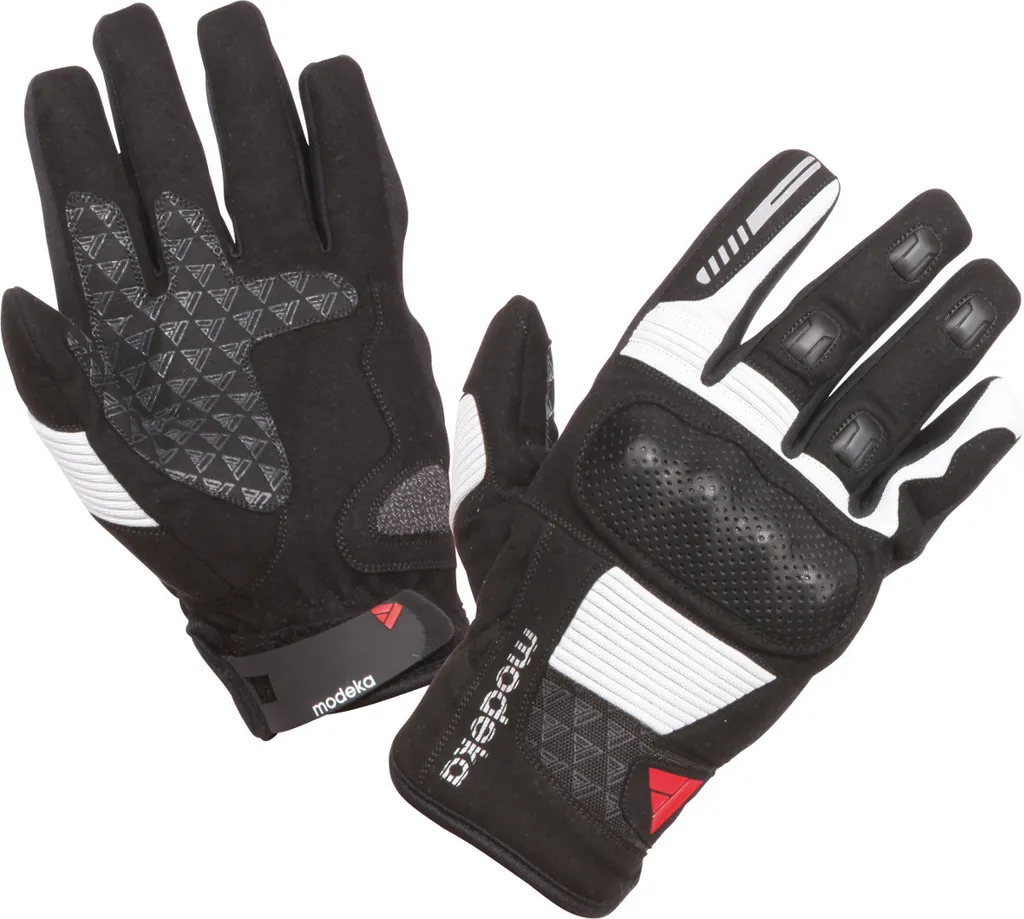 Gants moto femme pour roadster et ville Modeka Fuego XS gris