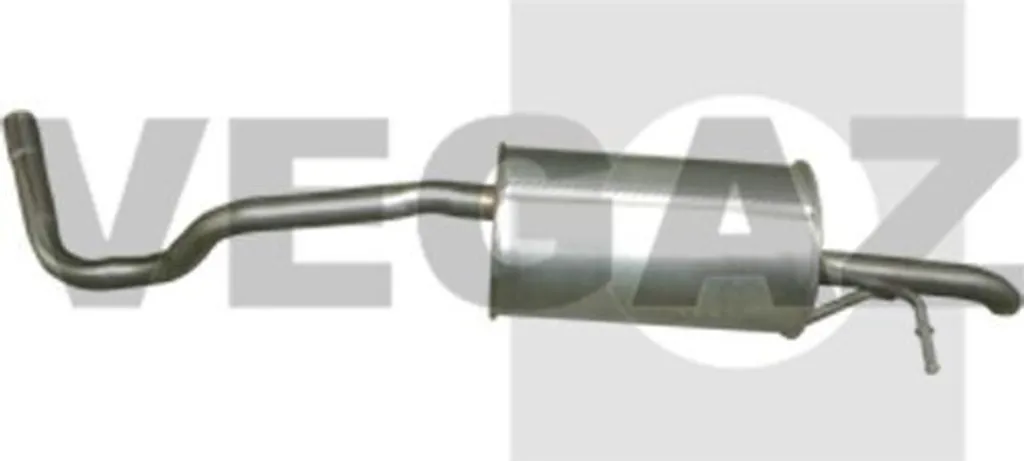 Silencieux VEGAZ SKS-81 en Acier Renforcé pour SKODA ROOMSTER (5J) Robuste
