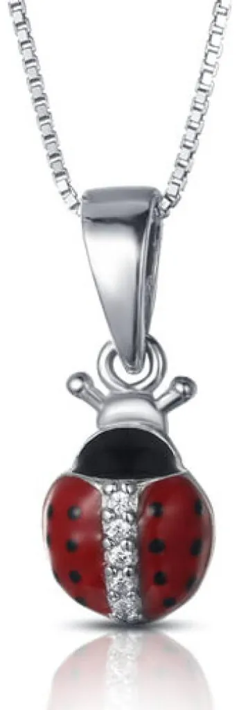 Pendentif Coccinelle Argent 925 Durable : Un Bijou qui ne Noircit Pas