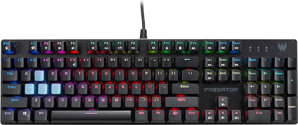 Acer Predator Aethon 303 Clavier Gamer Mécanique USB QWERTY Italien Noir
