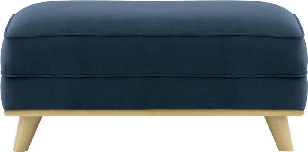 Polsterhocker Farrow-Velluto 11-wax black