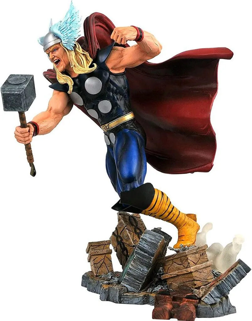 Statue Thor Marvel Gallery 23 cm - Finition PVC Détaillée Diamond Select - 3