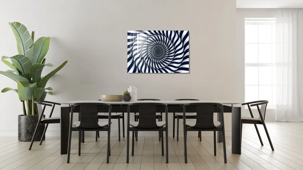 Quadro in Vetro Temperato Wallity UV-605 50x70cm Multicolore