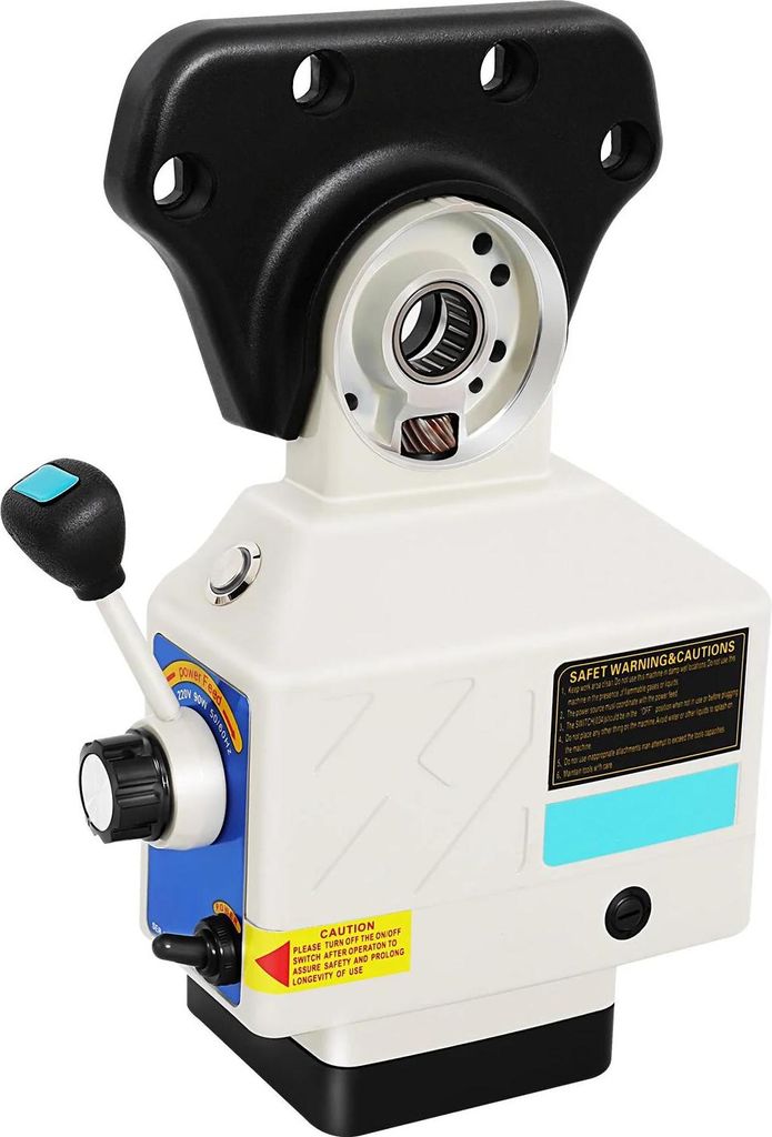 Fräsmaschinen-Vorschub - X-Achse Antriebssatz - 220V - Einstellbare Drehzahl - Vor/Rücklauf - Tragbar - Silber