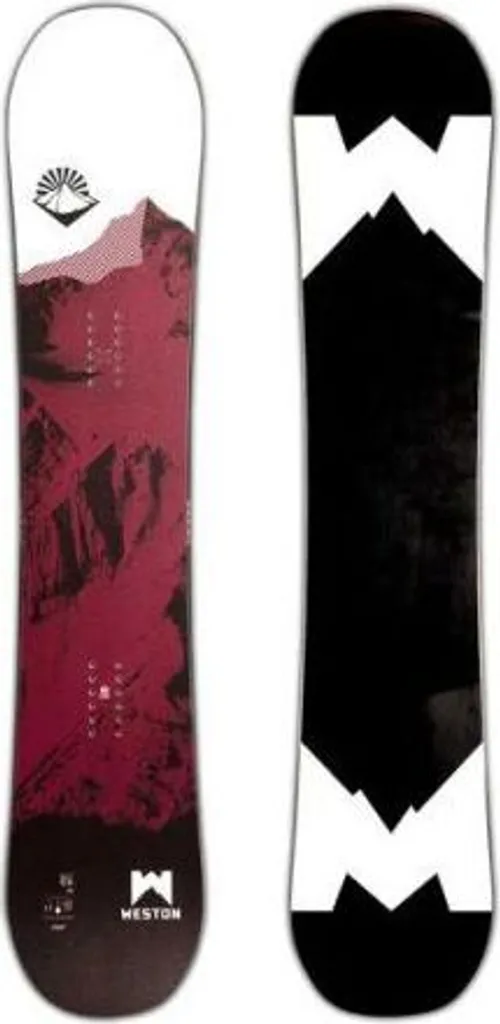 Snowboard Weston Rise 146 Lilas - Idéal pour Piste et Poudreuse Femme