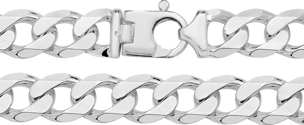 925 Sterling Silber Herren - Armband - 22cm*17mm, 91 Gramm; TRS24239