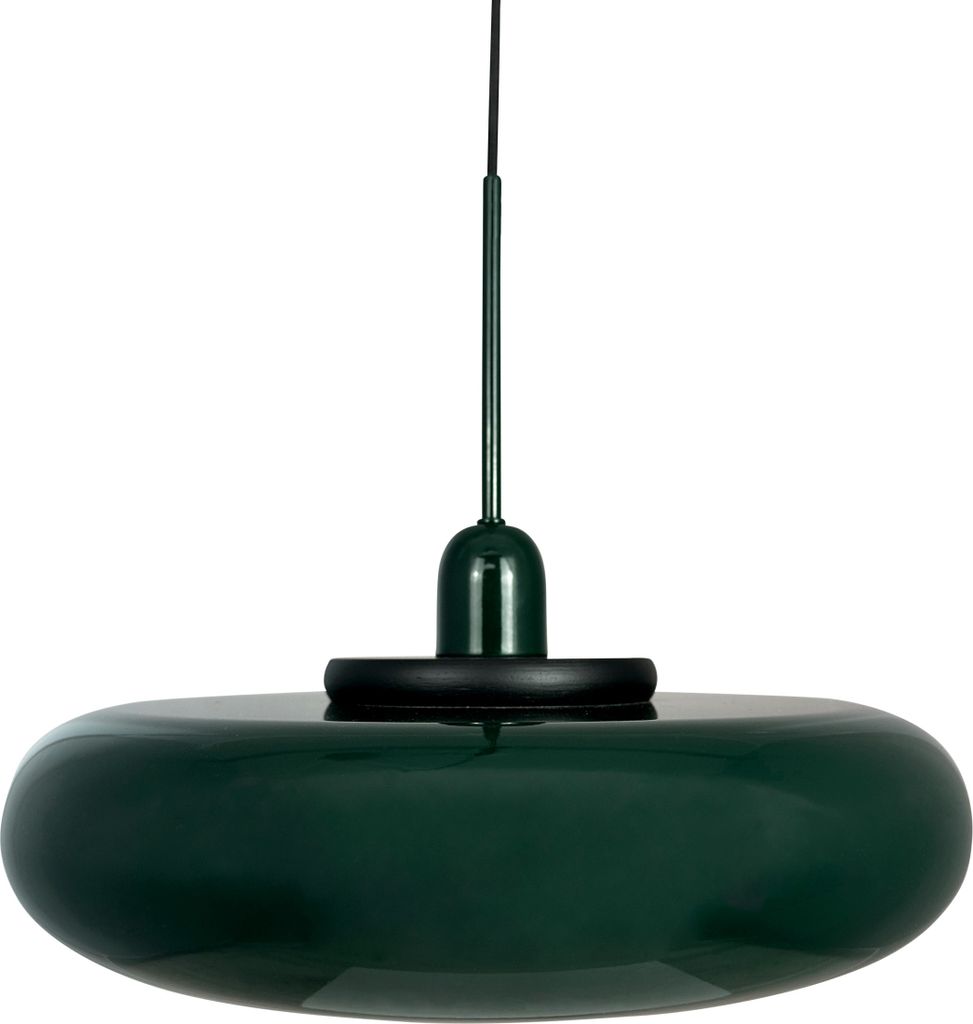 Pendelleuchte LED, Hängelampe, Deckenlampe Pendel, Pendellampe Esstisch, Pendelleuchte für Wohnzimmer, Skandinavische Design, Planet grün
