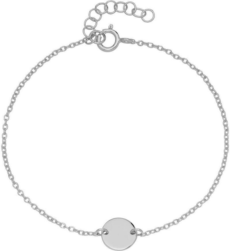 Sterlingsilber Armband mit rundem Schmuckelement