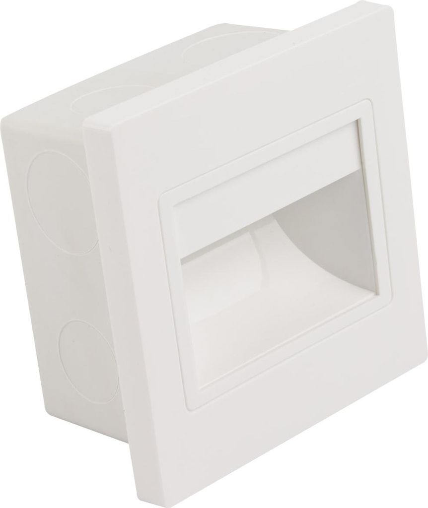 LED Wandeinbauleuchte 1.5W Weiß Randy 3000K Warmweiß
