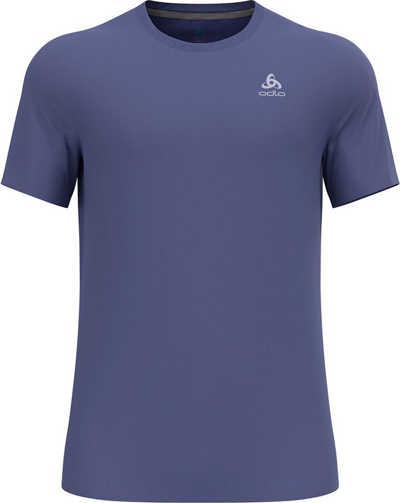 Odlo F-dry Kurzarm-t-shirt Blau S Mann Blau S