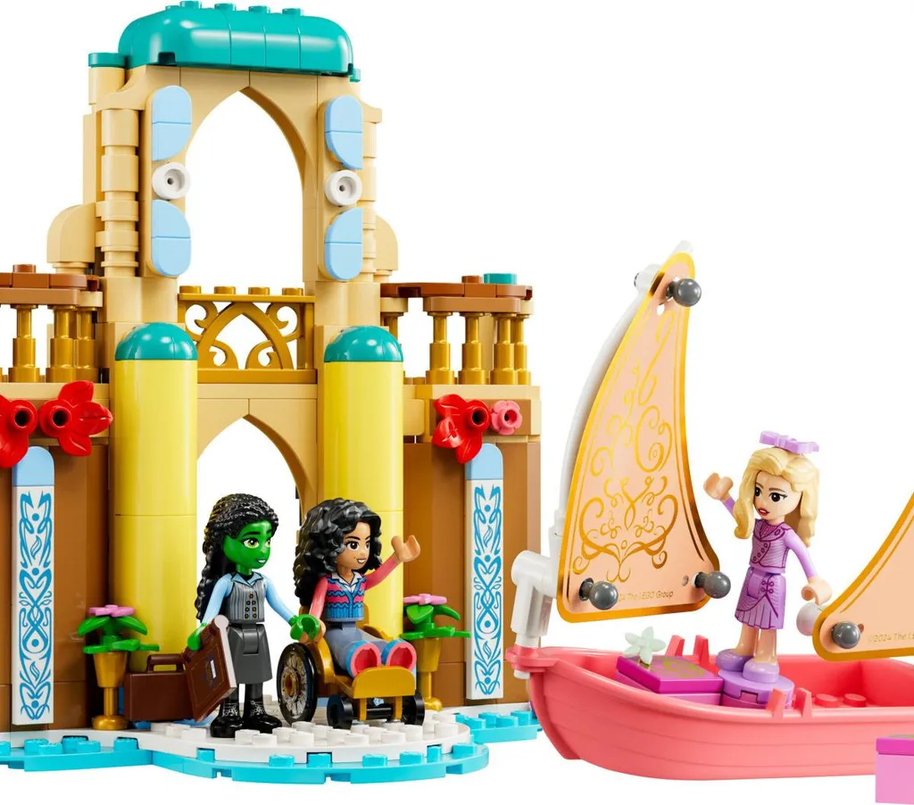 Jeu de construction LEGO Wicked Université de Shiz avec 3 figurines