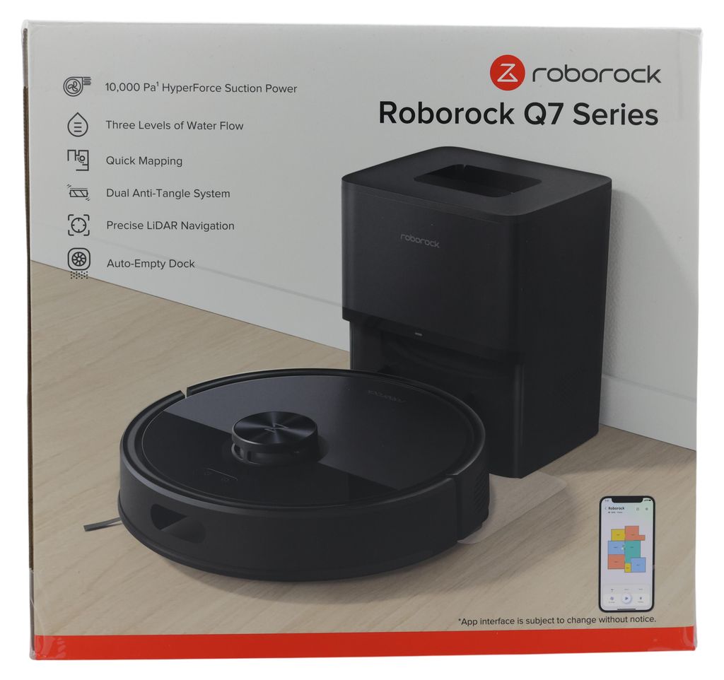 Roborock Q7 TF+, Bez worka, Czarny, Okrągły, Worek na kurz, Zdjęcie produktu 