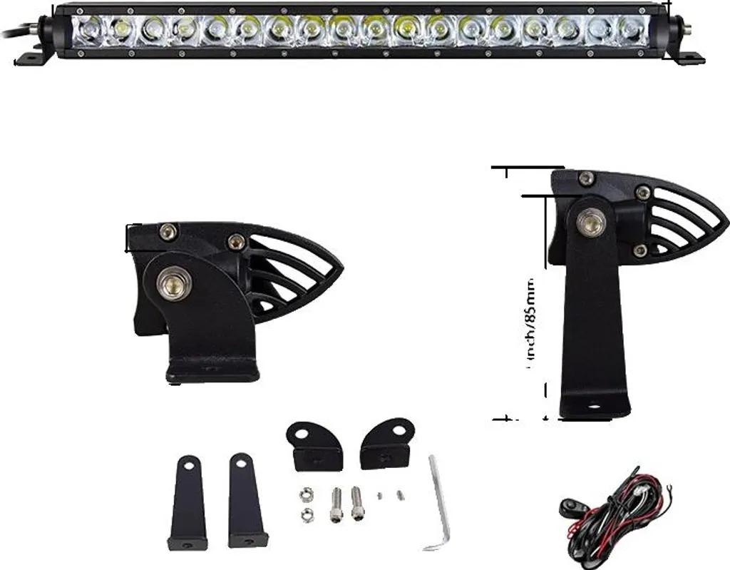 Barre LED 20 pouces puissante : finissez-en avec le manque de visibilité