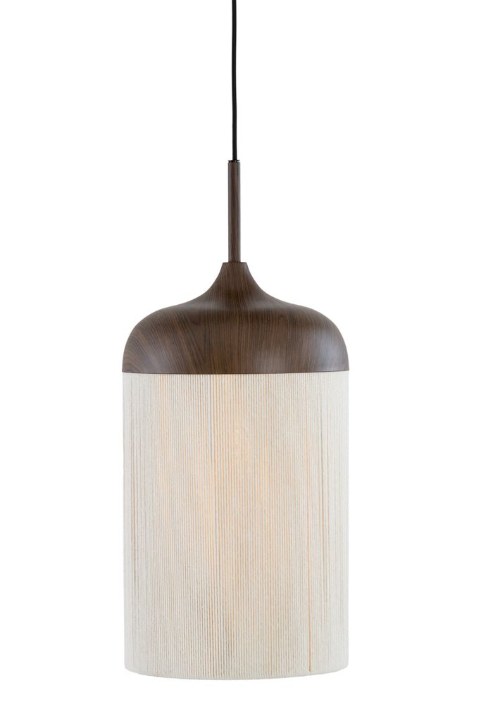 Light & Living - Hängelampe DANIA - Ø27,5x52cm - Braun