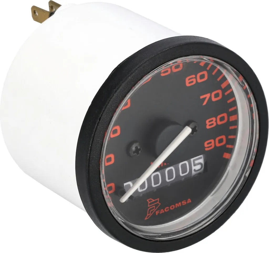 Compteur de vitesse 60mm 12V Facomsa pour Simson S53 S83 - Neuf