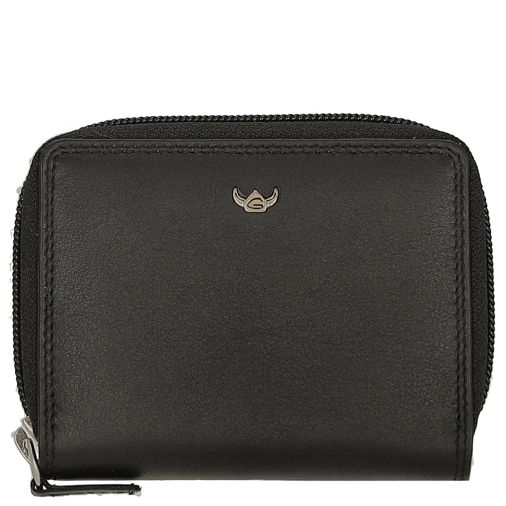 Petit Étui de Poche pour Cartes Bancaires en Cuir Noir Sécurisé RFID - 7