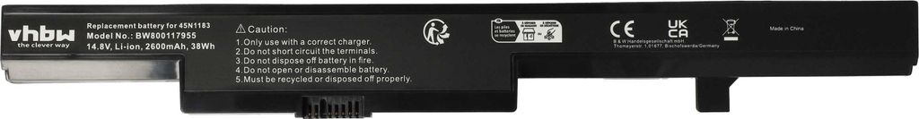 vhbw Akku Ersatz für Lenovo L13M4A01, L13S4A01 für Notebook Produktbild 