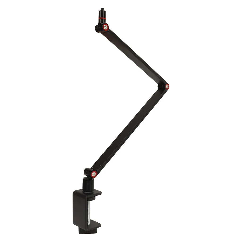 Mini Support Projecteur de Table Rotatif et Ajustable Noir Universel
