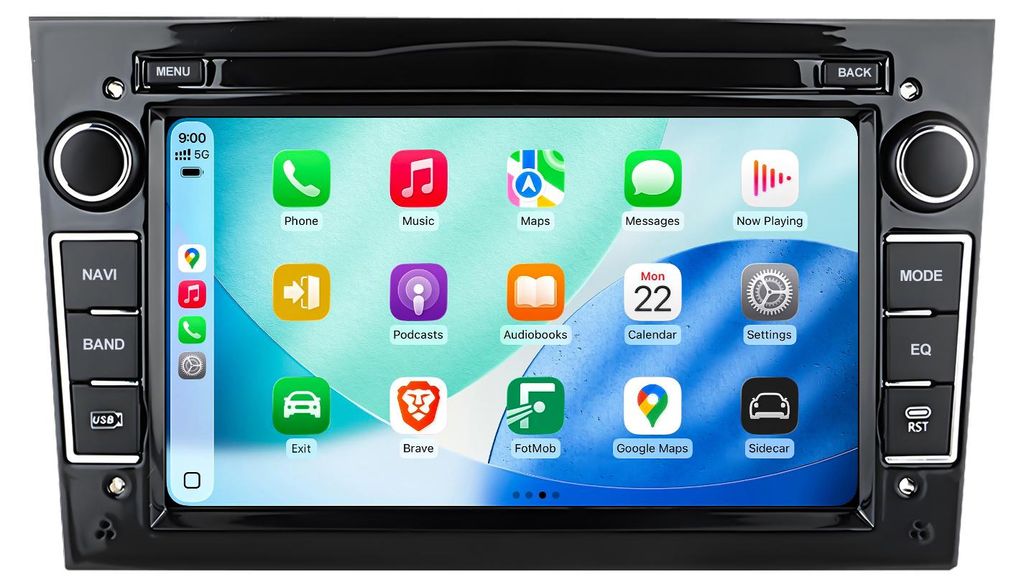 Android Autoradio 7 Zoll 64 GB für Opel Zafira B/Astra Produktbild 