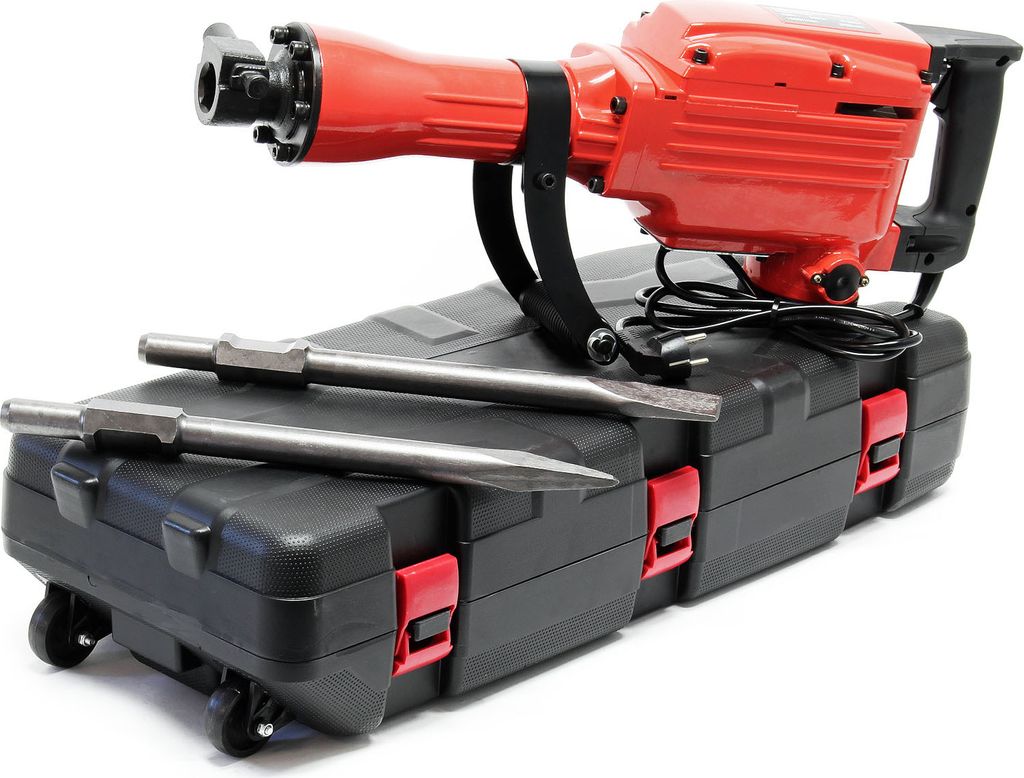 Wiltec Abbruchhammer 1700W mit Meißel & weiterem Zubehör Produktbild