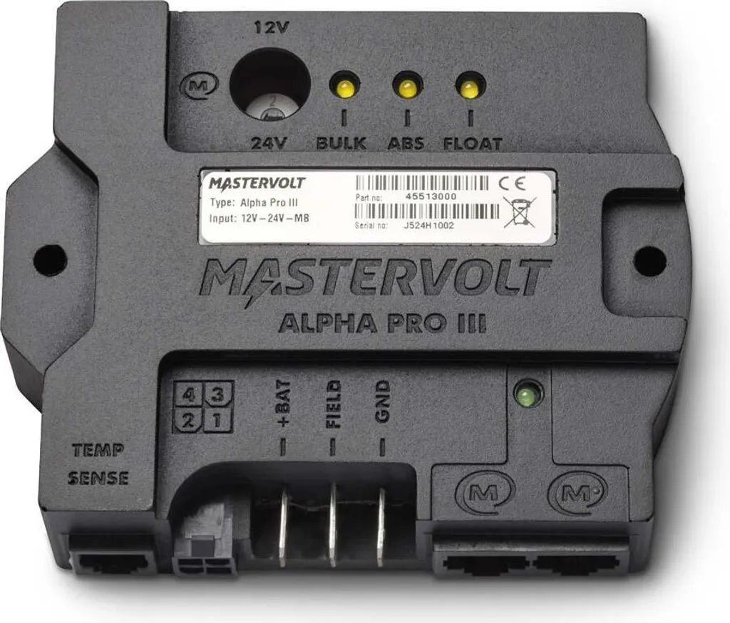 Régulateur de Charge Alpha Pro III Mastervolt pour Alternateurs Marine
