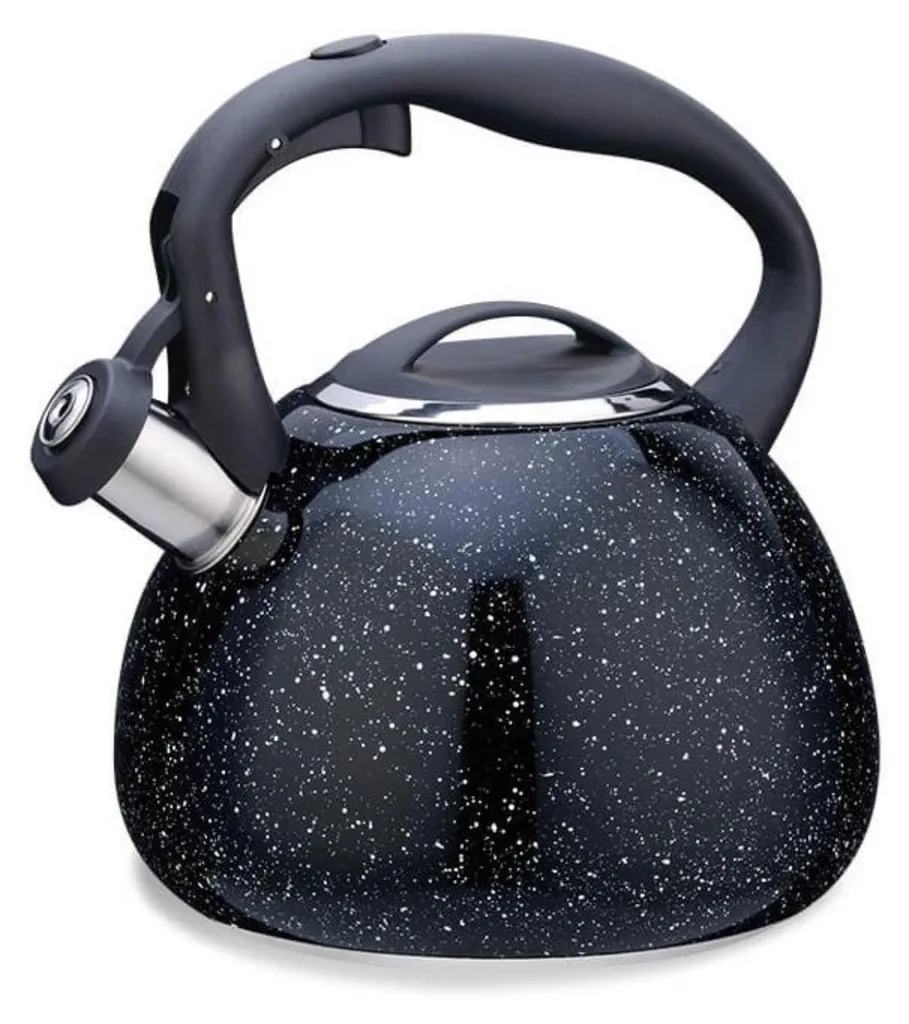 Bouilloire à sifflet traditionnelle 2,5L tous feux pour cuisine familiale