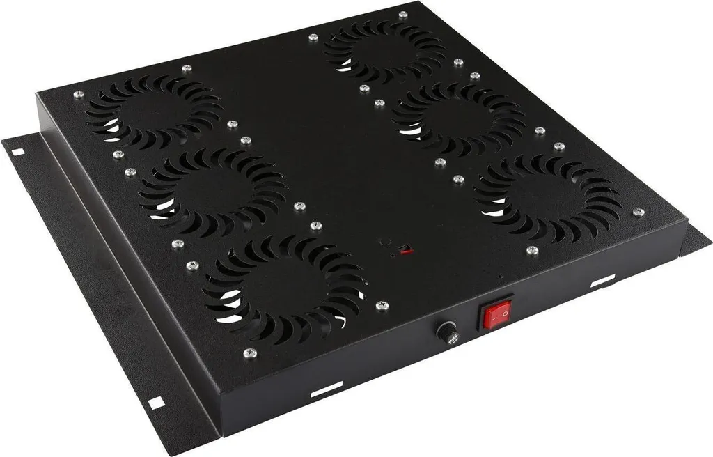 Unité de ventilation 6 ventilateurs avec thermostat pour rack