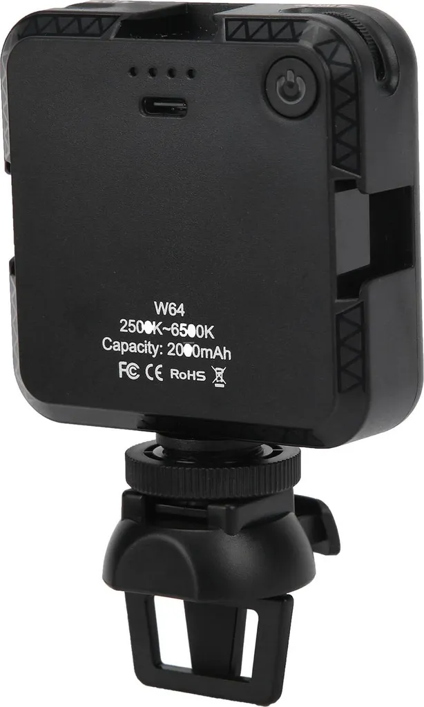 Lampe LED bicolore pour visioconférence et éclairage vidéo portatif