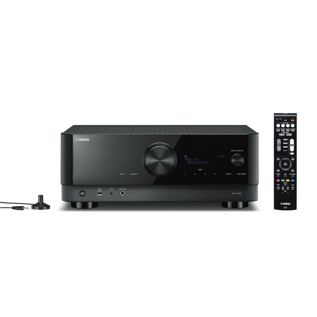 Yamaha RXV-6A, 100 W, 7.2 Kanäle, Surround, 160 W, 32-bit/384kHz, Polklemme