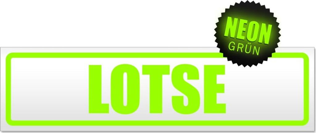 LOTSE Magnetschild Schild magnetisch