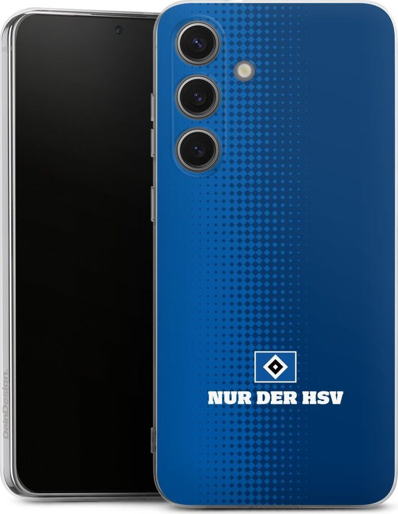 DeinDesign Handyhülle für Samsung Galaxy S25+ Silikon Hülle Case Smartphone Schutzhülle HSV Logo Offizielles Lizenzprodukt