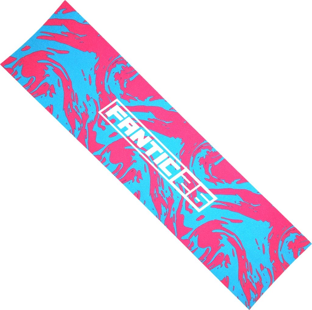 Fantic26 Stunt-Scooter Griptape 58,5cm x 15,5cm Swirl Pink/Türkis