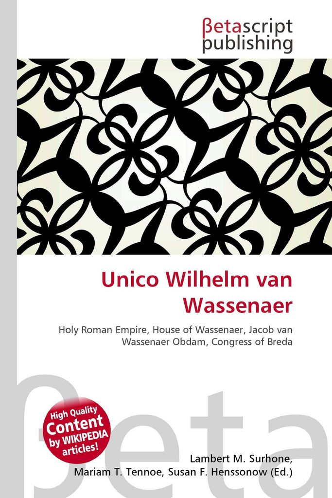 Unico Wilhelm van Wassenaer