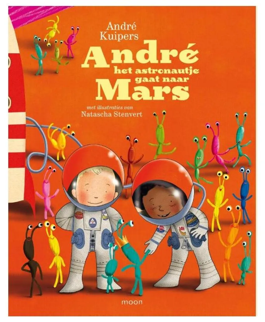 Histoire pour dormir André l'astronaute vers Mars - Livre enfantine