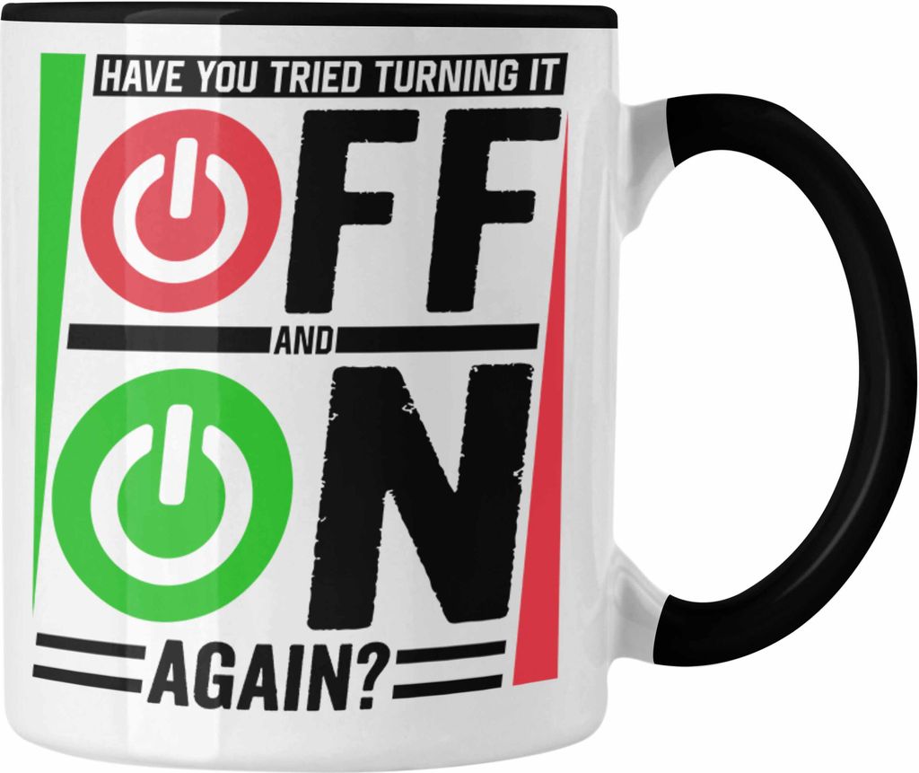 Trendation - IT Techniker Tasse Geschenk Lustiger Spruch IT Produktbild 