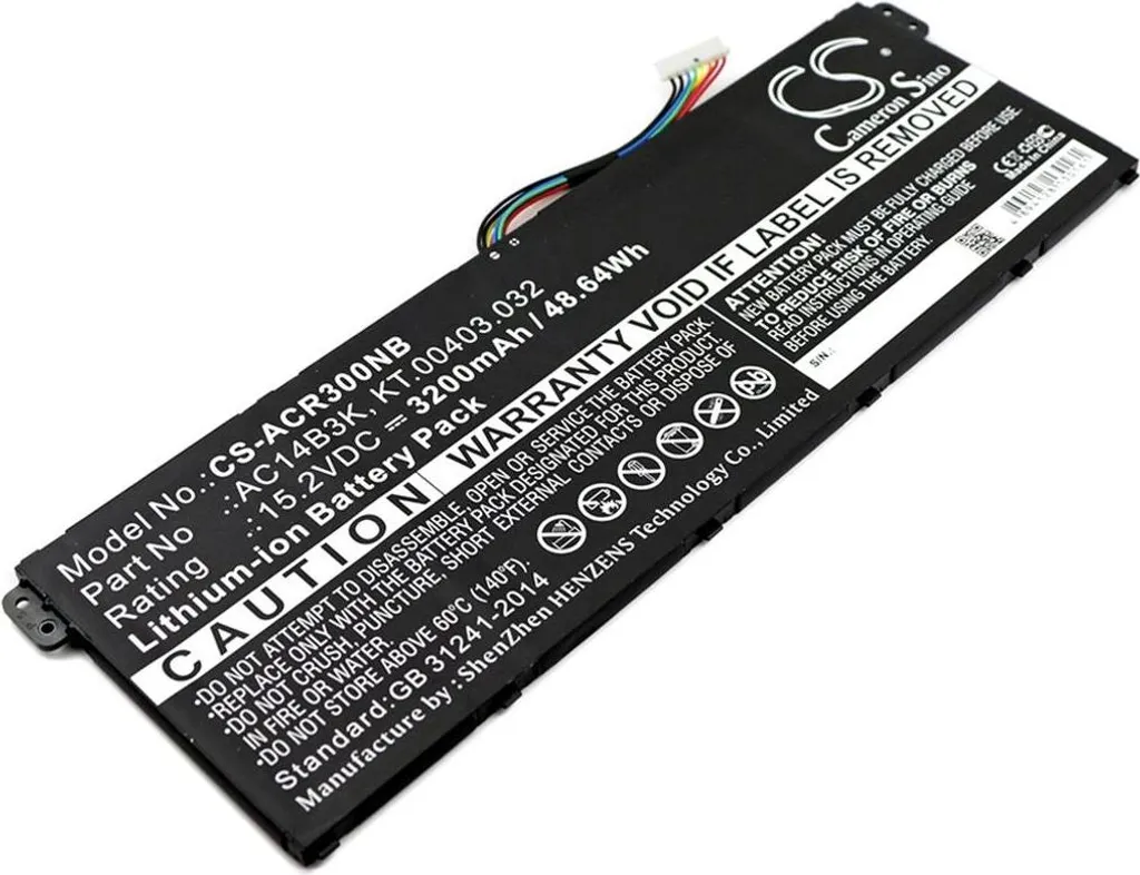 Batterie pour Acer Aspire ES15 ES1-512 ES1-531 - Haute Capacité 3220mAh