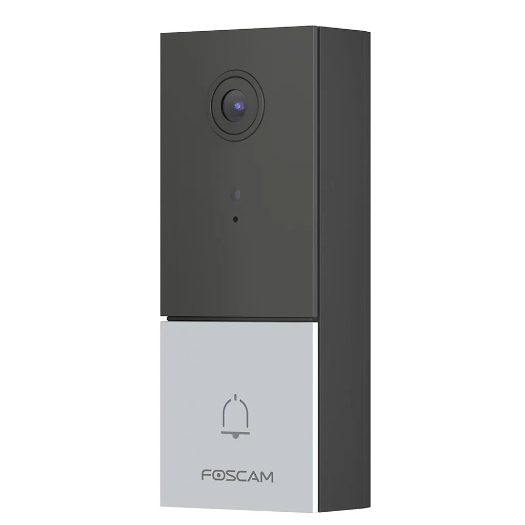 Foscam VD1 Sonnette Vidéo 2K 4MP WiFi Double Bande avec Audio Bi-canal
